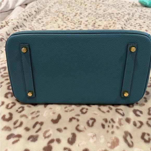 Her mes Birkin style leather bag like new Sz 30cm ❤️VDAY DEAL 1 day only❤️ - Picture 5 of 13